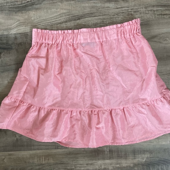 Topshop Taffeta Lantern Mini Skirt size 8 Pink - Picture 4 of 4